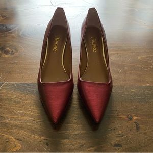J. Renee Burgundy Pumps NWT